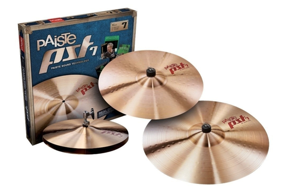 Paiste PST 7 Set Universal de Platillos (14/16/20) Medium con Bolsa para Platillos image 2