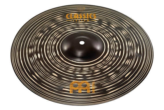 Meinl Classics Custom Dark 18" Crash + Set Asta Piatti Con Braccio image 2