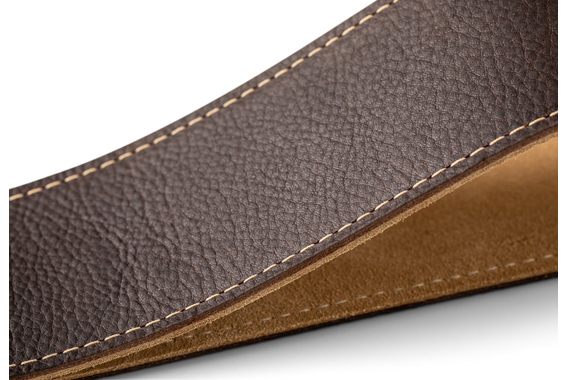 Taylor Suede Guitar Strap Chocolate Brown image 2