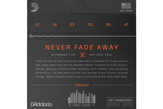 D'Addario XTAPB1047 XT Extra Light image 2