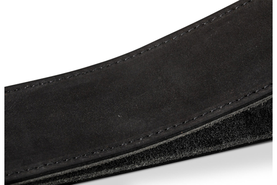 Taylor Gemstone 2,5" Geslepen Leren Gitaarband Zwart image 2