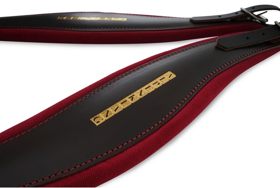 Alpenklang Comfort S-Form Sangles D'Accordéon Brun/Rouge image 2