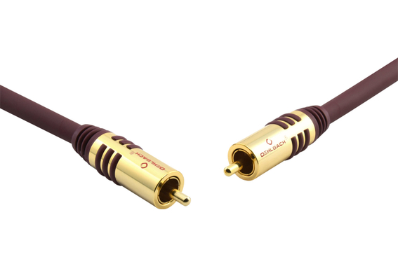 Câble Subwoofer Oehlbach NF Cinch 8m Rouge image 2