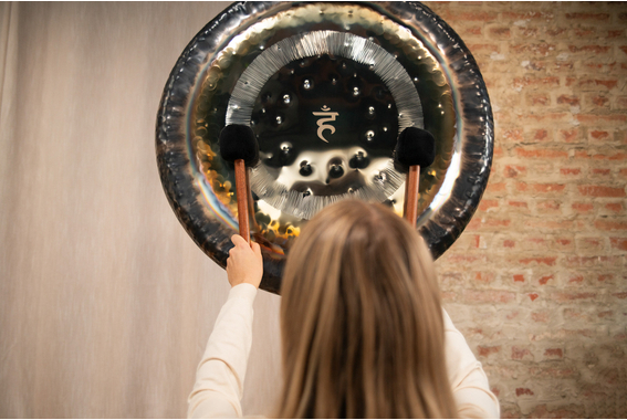 Meinl Sonic Energy Chakra Gong 32" Chakra della Gola image 2