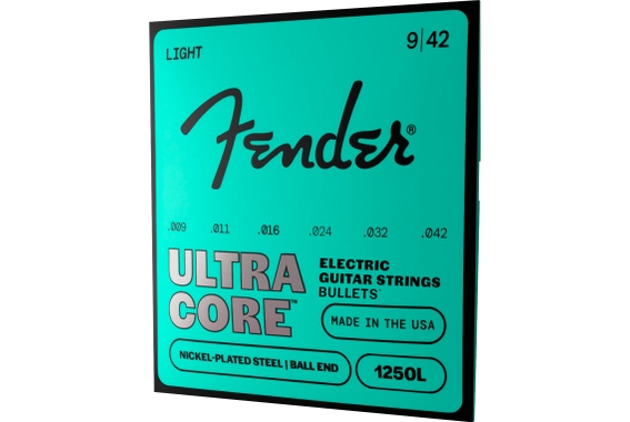 Fender UltraCore 1250L Nickel Plated E-Gitarre Saiten 009-042 image 2