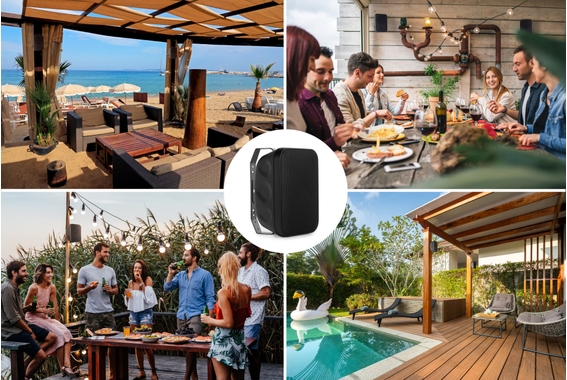 McGrey OLS-5251BK Outdoor-Lautsprecher 50 Watt Schwarz  - Retoure (Zustand: sehr gut) image 2