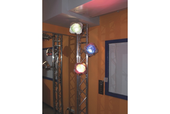 Eurolite PAR-56 Spot Short Avec Câble Argenté image 2