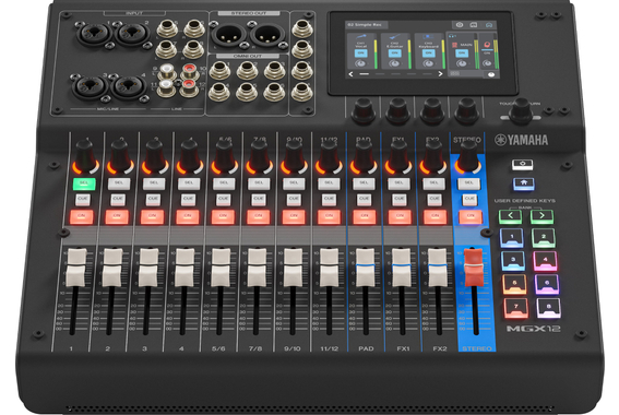 Yamaha MGX12 Digital Mischpult Schwarz  - Retoure (Zustand: sehr gut) image 2