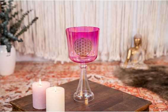 Meinl Sonic Energy CSC6FPFOL Crystal Singing Chalice 6" image 2