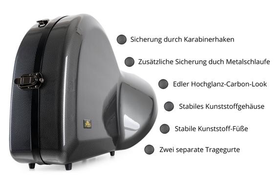 Lechgold Deluxe Koffer für Einfach- & Doppelhorn  - Retoure (Zustand: sehr gut) image 2
