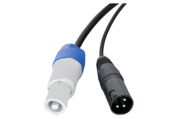 Pronomic Stage PPD-5 Câble Hybride Powerplug/DMX Lot de 10 image 2