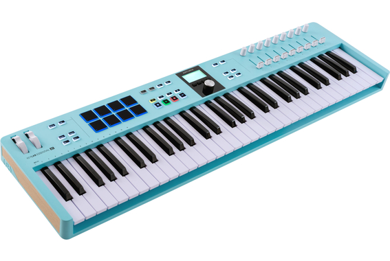 Arturia KeyLab Essential 61 mk3 Aquamarine image 2