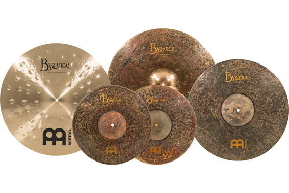 Set de Cymbales Meinl MJ401+18 Byzance Mike Johnston avec Sac à Cymbales image 2