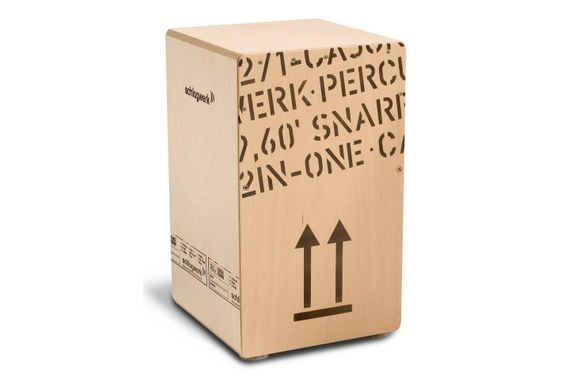 Schlagwerk CP404 Snare Cajon 2inOne Large Set incl. Cajonschool image 2