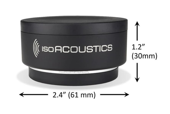 IsoAcoustics ISO-PUCK Akoestische Ontkoppelers Set Van 4 image 2