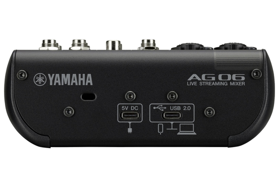 Yamaha AG06 MK2 Interfaccia Audio USB Nera image 2