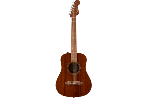 Fender California Standard Redondo Mini Spruce Top Natural Sapele Starter Set image 2