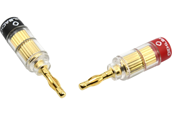 Oehlbach Banana-Verbinder Bananenstecker 4er Set image 2