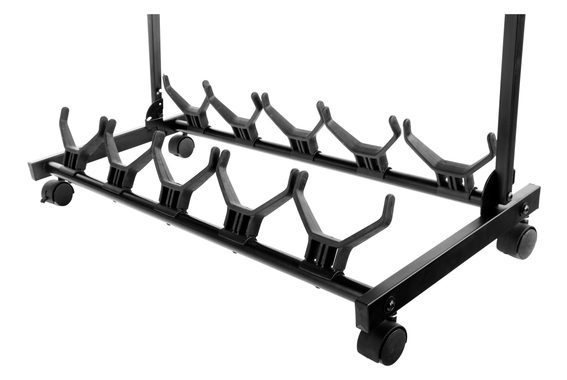 Rocktile Multistand 5-fach Gitarrenständer mit Rollen für E/A-Gitarre  - Retoure (Zustand: sehr gut) image 2