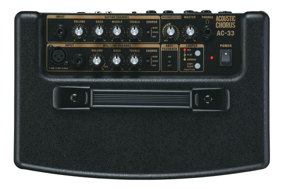 Roland AC-33 Stereo Akoestische Versterker Op Batterijen image 2