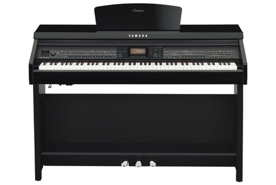 Yamaha CVP-701 PE Clavinova Digitale Piano Zwart Hoogglans image 2