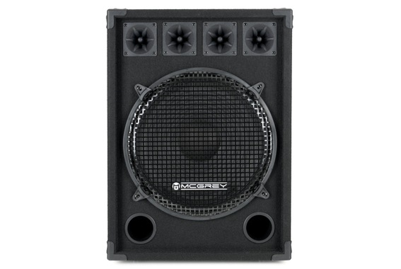 McGrey DJ-1522 Partykeller/DJ-Box 800W  - Retoure (Zustand: gut) image 2