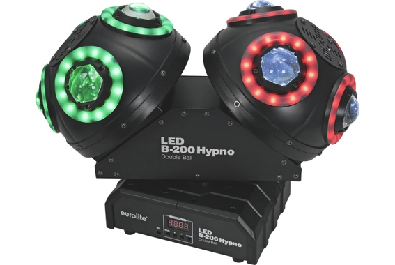 Eurolite LED B-200 Hypno Double Ball Beam Effect image 2