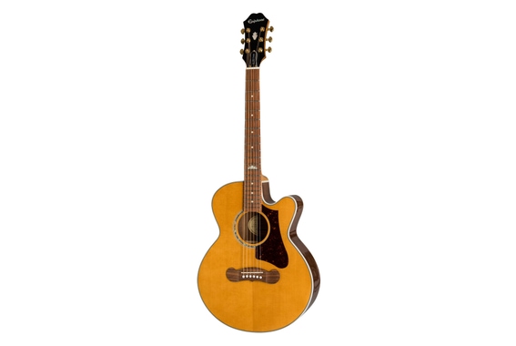 Epiphone J-200 EC Studio Parlor VN  - 1A Showroom Modell (Zustand: wie neu, in OVP) image 2