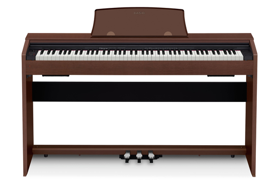 Casio PX-770 BN Privia Digitalpiano braun Set inkl. Pianobank, Kopfhörer & Schule image 2