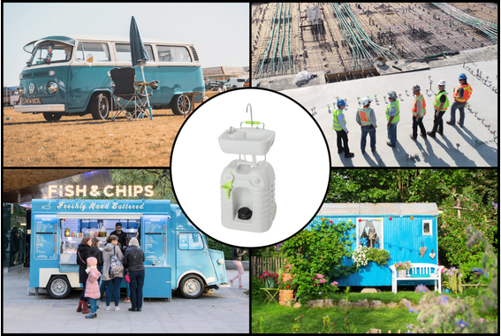 Stagecaptain PSW-45 Quixie Portables Waschbecken  - Retoure (Zustand: sehr gut) image 2