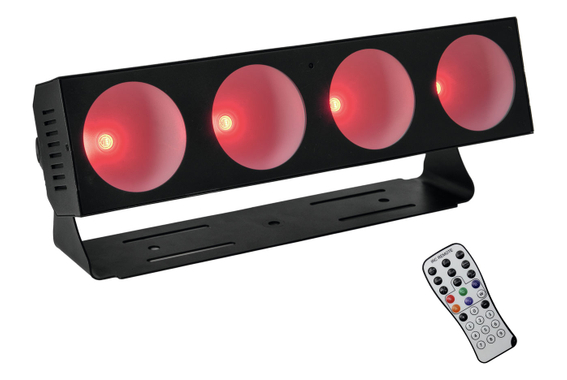 Eurolite LED CBB-4 COB RGB Sistema de Iluminación con Controlador DMX de Pedal image 2