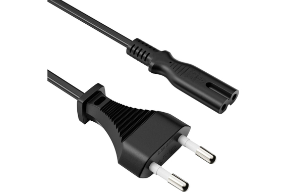 Câble d'Alimentation Sonero IEC C7 Fiche Euro 3m Noir Lot de 2 image 2