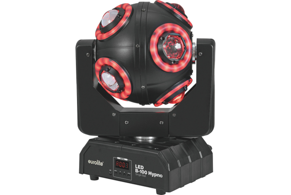 Eurolite LED B-100 Hypno Single Ball Moving Head Case Set image 2