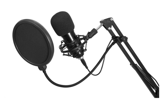 Omnitronic BMS-1C USB Kondensator-Broadcastmikrofonset image 2