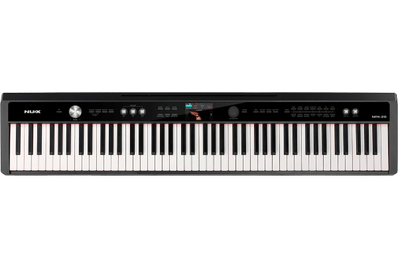 NUX NPK-20 Digital Piano 88 Keys Black Home Set image 2