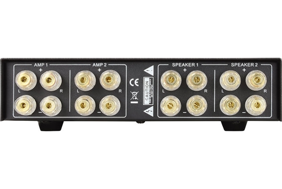 Dynavox AMP-S Pro Verstärker/Boxen-Umschalter schwarz  - Retoure (Zustand: sehr gut) image 2