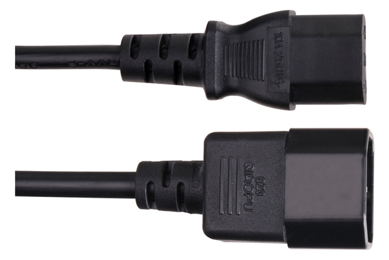 Pronomic IECIEC-2,5 Koudapparaat Verlengsnoer Netsnoer 2,5m 3x Set image 2