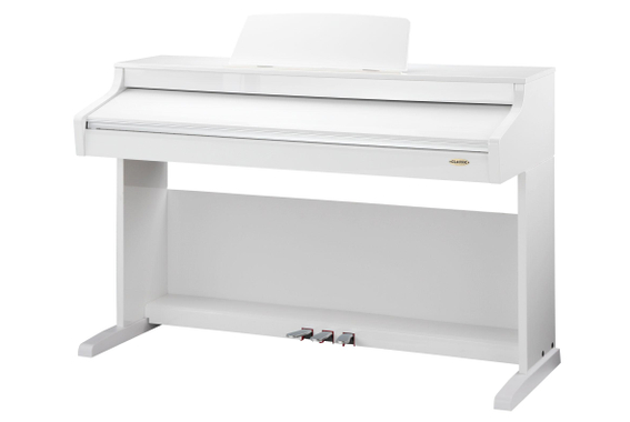 Classic Cantabile DP-A 410 WH E-Piano Weiß Hochglanz  - Retoure (Zustand: sehr gut) image 2