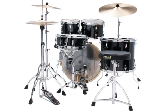 Tama IP52H6W-HBK Imperialstar Drumkit Hairline Black  - Retoure (Zustand: sehr gut) image 2