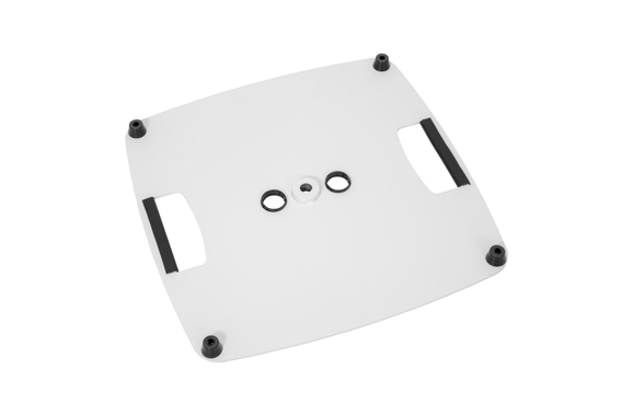 Omnitronic BPS-2 Bodenplatte Standfuß weiß  - Retoure (Zustand: gut) image 2