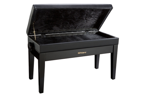 Panca per Pianoforte Duett Roland RPB-D400PE Finitura Ebano image 2