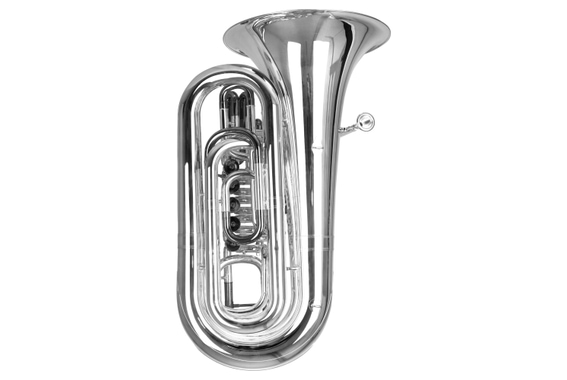 Lechgold BT-14/5S Bb-Tuba versilbert  - Retoure (Zustand: gut) image 2