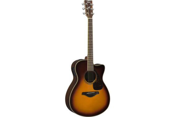 Yamaha FSX830C Brown Sunburst image 2