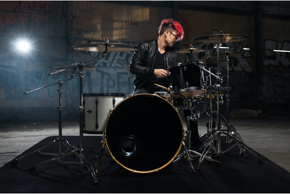 Stagecaptain DTB-1620 BK Drumteppich Schwarz  - Retoure (Zustand: sehr gut) image 2