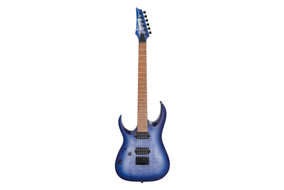 Ibanez RGA42FML Lefthand Blue Lagoon Burst Flat image 2
