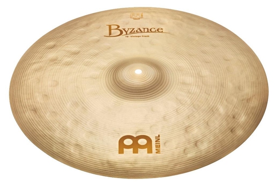 Meinl Byzance Vintage 16" Crash + Rechte Bekkensstandaard Set image 2
