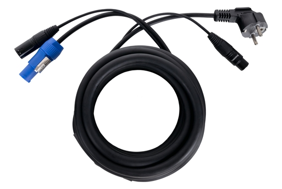 Pronomic Stage EUPPX-5 Cavo Ibrido Euro/Powerplug/XLR Set da 2 image 2