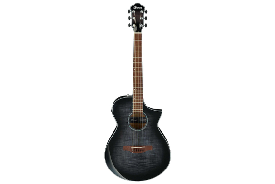 Ibanez AEWC400-TKS Transparent Black Sunburst image 2