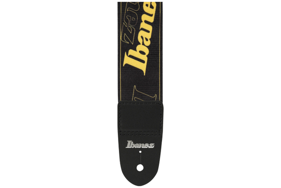 Ibanez GSD50-YE Design Guitar Strap Yellow image 2