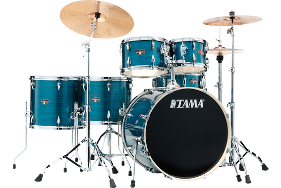 Tama IP62H6W-HLB Imperialstar Drumkit Hairline Blue Set incl. Gigbags image 2